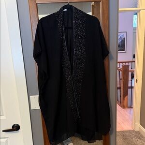 Jessica McClintock Black Beaded Jacket